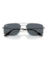Ray Ban Grey Explorer 3 Square Sunglasses - Image 4 of 5
