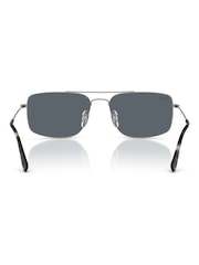 Ray Ban Grey Explorer 3 Square Sunglasses - Image 5 of 5