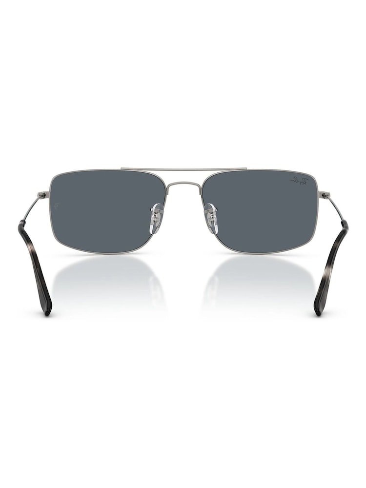 Ray Ban Grey Explorer 3 Square Sunglasses - Image 5 of 5