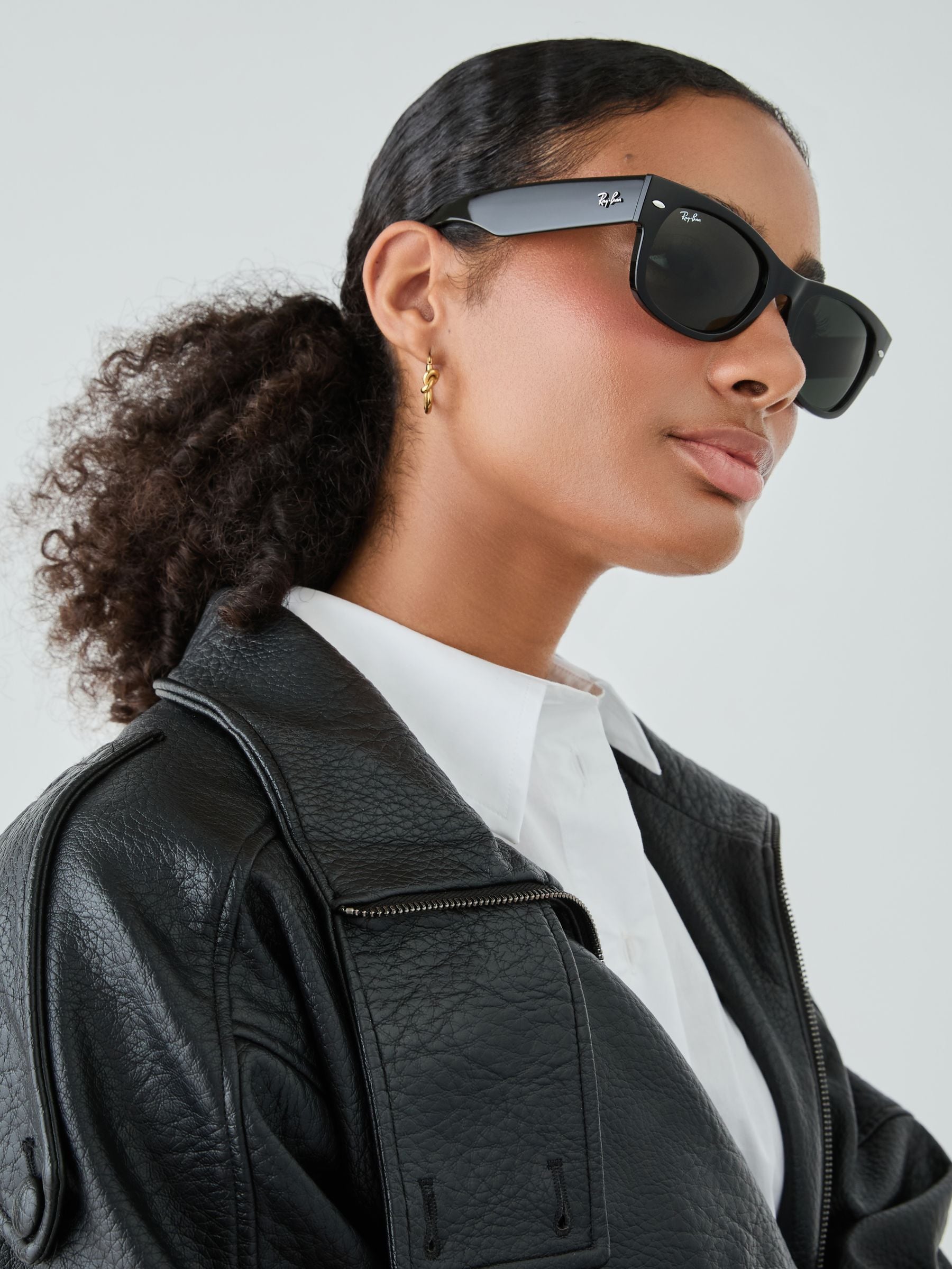 Ray-Ban Mega Wayfarer Ii Sunglasses Black - Image 5