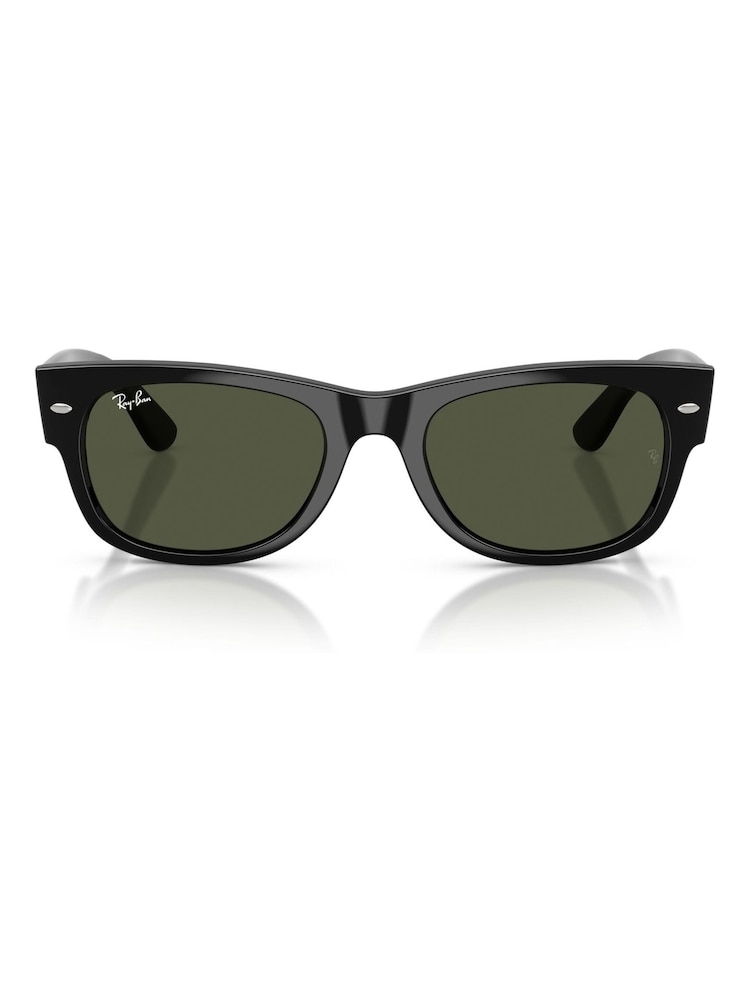 Ray Ban Black Mega Wayfarer Ii Square Sunglasses - Image 1 of 5 Ray Ban Black Mega Wayfarer Ii Square Sunglasses - Image 1 of 5