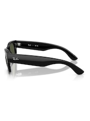 Ray Ban Black Mega Wayfarer Ii Square Sunglasses - Image 2 of 5