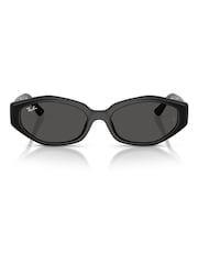 Ray Ban Black 0Rb4473D Irregular Sunglasses - Image 1 of 5
