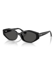 Ray Ban Black 0Rb4473D Irregular Sunglasses - Image 2 of 5