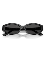 Ray Ban Black 0Rb4473D Irregular Sunglasses - Image 4 of 5