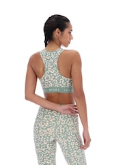 Ted Baker Sport Green Pansy Essentials Printed Bra - Изображение 2 4