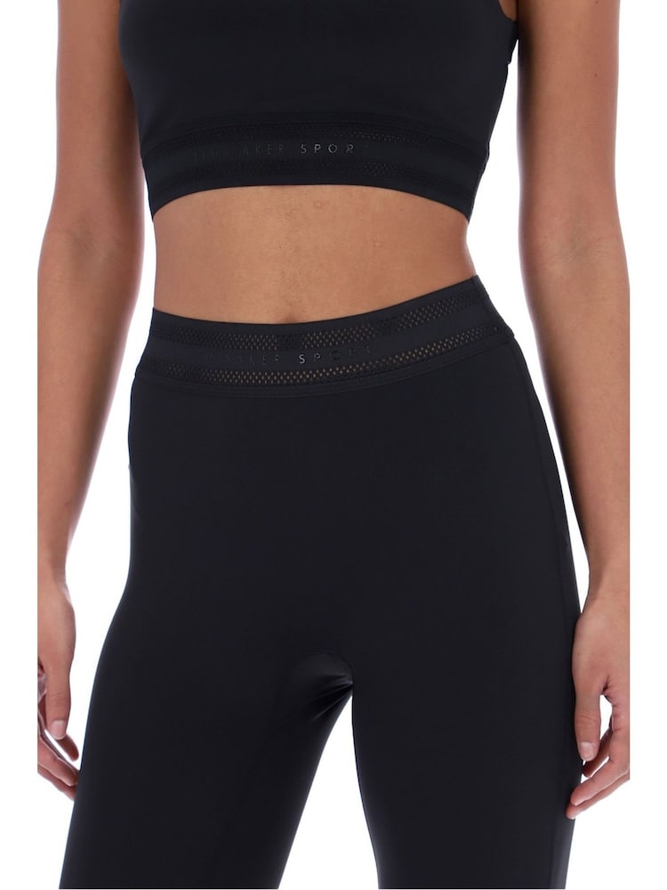 Ted Baker Sport Black Aurora Training Leggings - Image 3 of 3