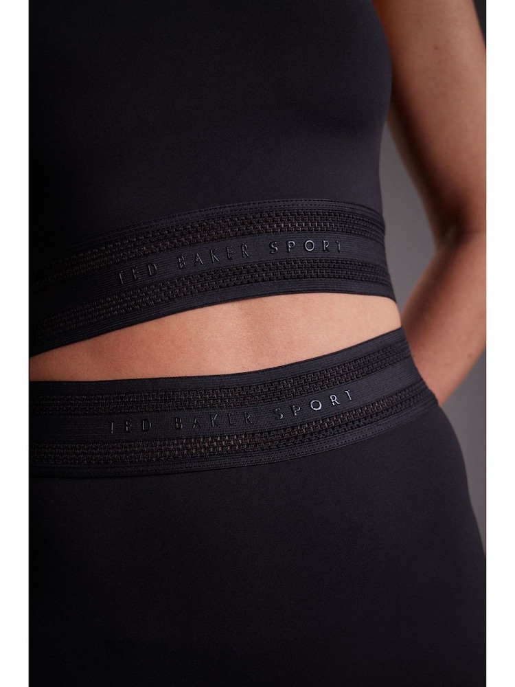 Ted Baker Sport Black Aurora Training Leggings - Image 4 of 4