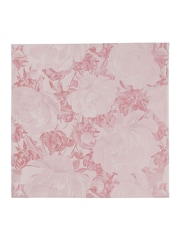 Skopes Light Pink Silk Floral Tie & Pocket Square Set - Image 3 of 5