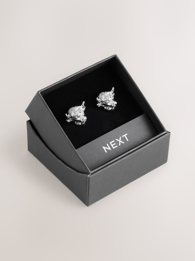 Nuanță argintie - Novelty Cufflinks - Imaginea 3 din 3