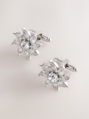 Sudraba tonis - Diamante Cufflinks - Attēls 2 no 5