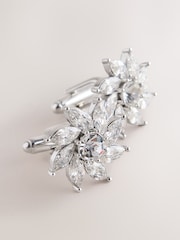 Sudraba tonis - Diamante Cufflinks - Attēls 3 no 5