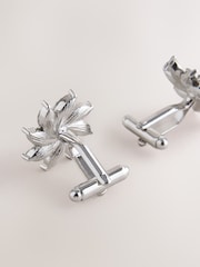 Sudraba tonis - Diamante Cufflinks - Attēls 4 no 5