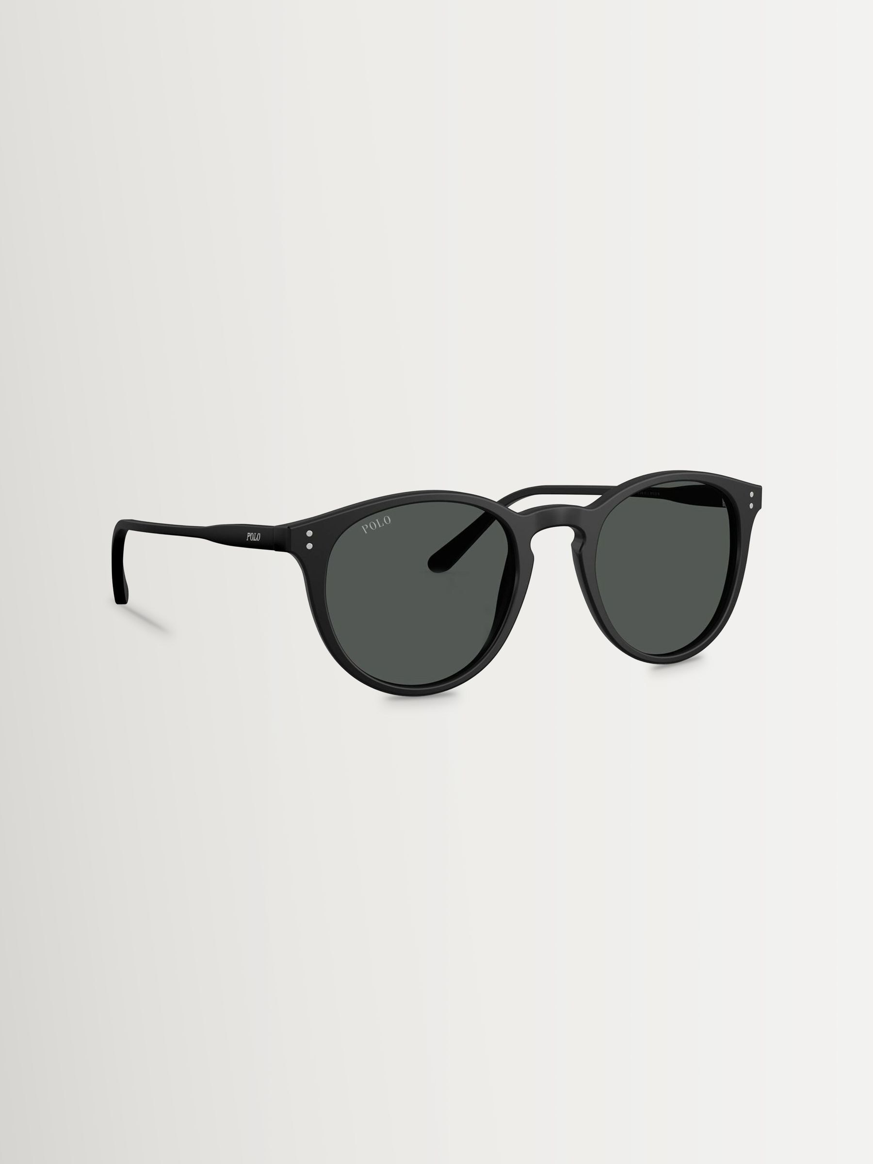 Polo Ralph Lauren Men's Black 0Ph4110 Phantos Sunglasses - Image 1