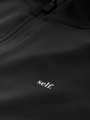 Qara - Self. Tam Fermuarlı Peplum Techinal Gödəkçə - 11şəkildən 11 şəkil