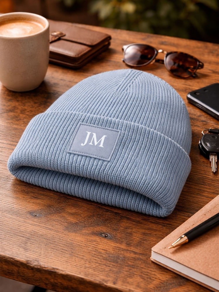 Personalised Adults Beanie Hat by Loveabode - Image 1 of 3
