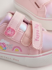 وردي - حذاء رياضي بنعل سميك وإغلاق باللمس من Peppa Pig - Image 5 of 5