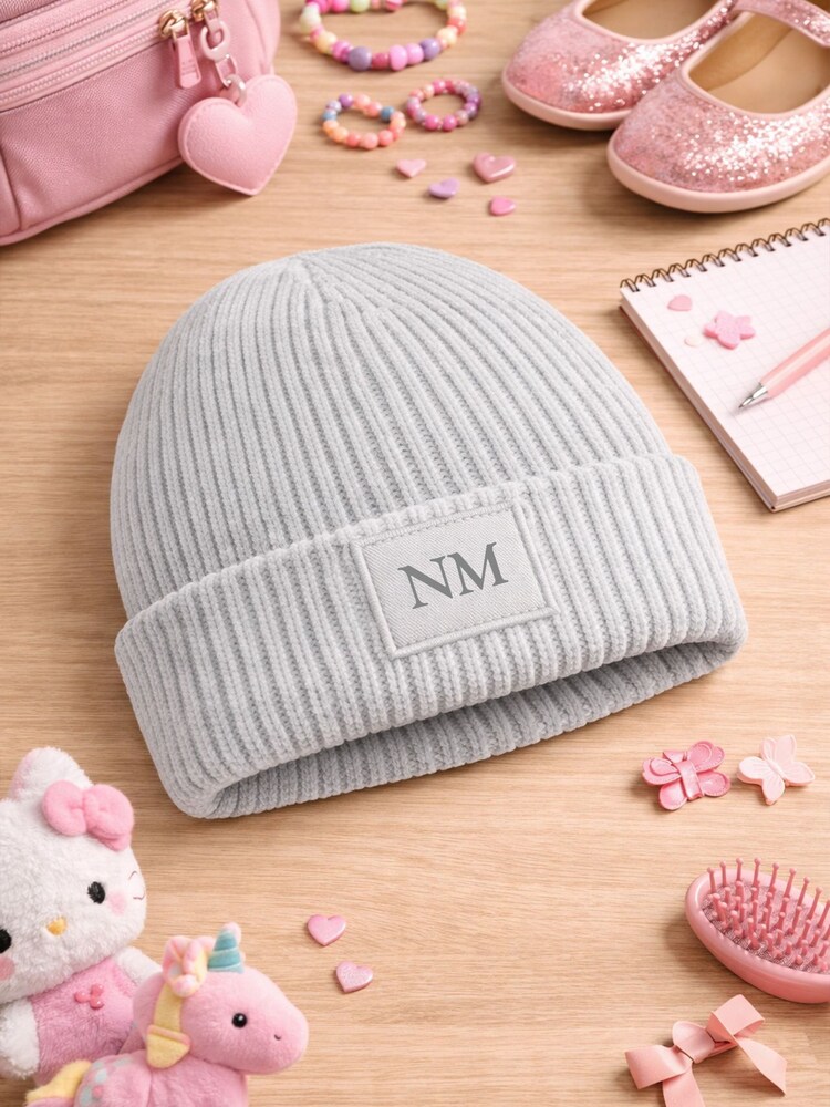 Personalised Kids Beanie Hat by Loveabode - Image 1 of 3