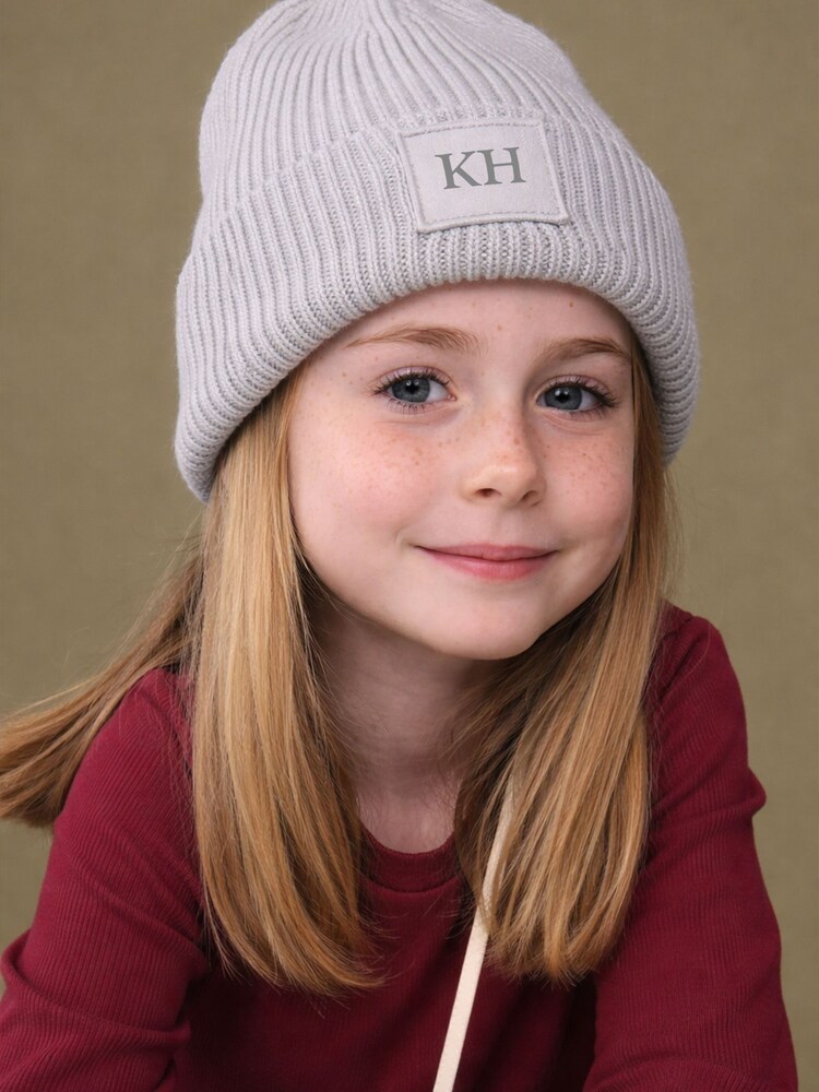Personalised Kids Beanie Hat by Loveabode - Image 2 of 3