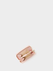 Қызғылт - Osprey London The Core кішкентай былғарыдан жасалған сыдырмалы әмиян - 5суретінің 4 суреті