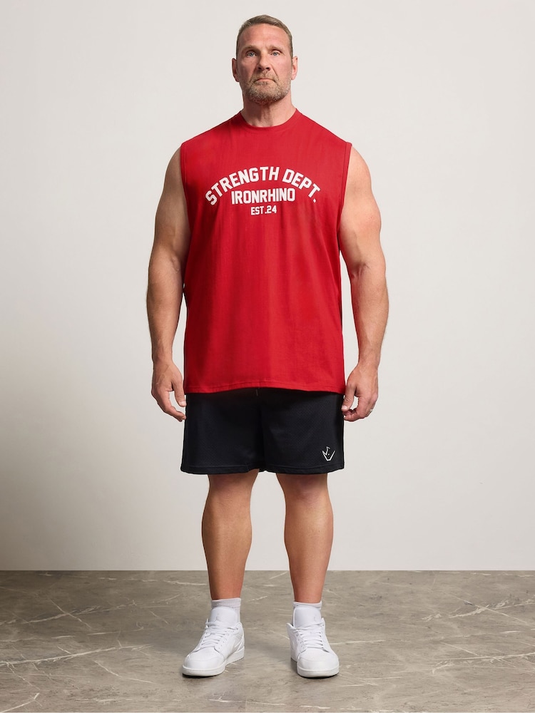 BadRhino Big & Tall Red IronRhino Strength Vest - Image 2 of 7 BadRhino Big & Tall Red IronRhino Strength Vest - Image 2 of 7