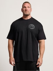 BadRhino Big & Tall Black IronRhino Weightplate T-Shirt - Image 1 of 7