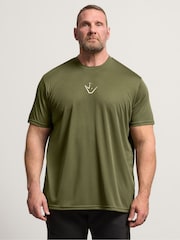 BadRhino Big & Tall Green IronRhino Knight Active T-Shirt - Image 1 of 6