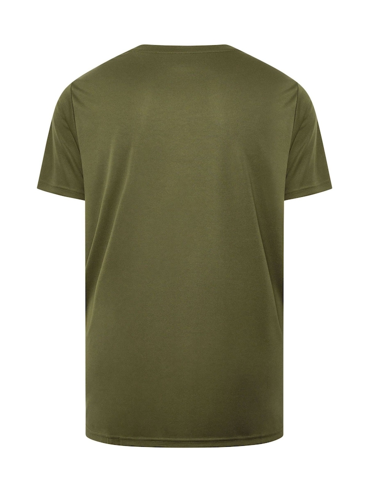 BadRhino Big & Tall Green IronRhino Knight Active T-Shirt - Image 6 of 6