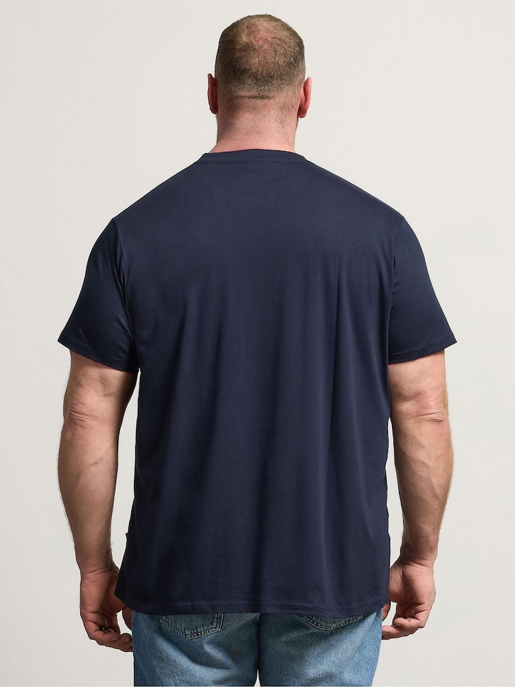 BadRhino Big & Tall Blue England T-Shirt - Image 2 of 6