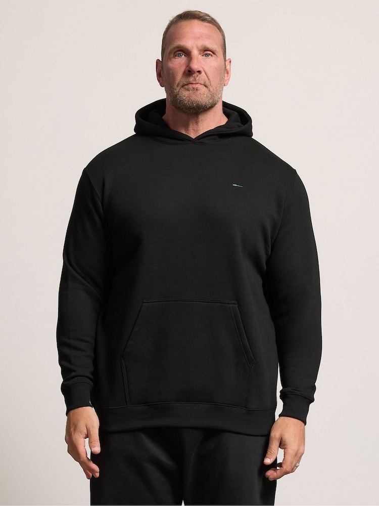 BadRhino Big & Tall Black Hoodie - Image 1 of 7 BadRhino Big & Tall Black Hoodie - Image 1 of 7
