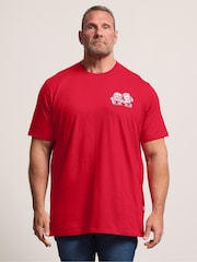 Rojo - Largo - Camiseta BadRhino Big & Tall Grill & Chill - Imagen 1 de 7