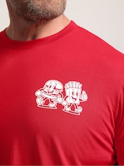 Rojo - Largo - Camiseta BadRhino Big & Tall Grill & Chill - Imagen 5 de 7