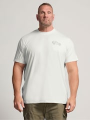 BadRhino Big & Tall White Forever Off Roader T-Shirt - Image 1 of 6