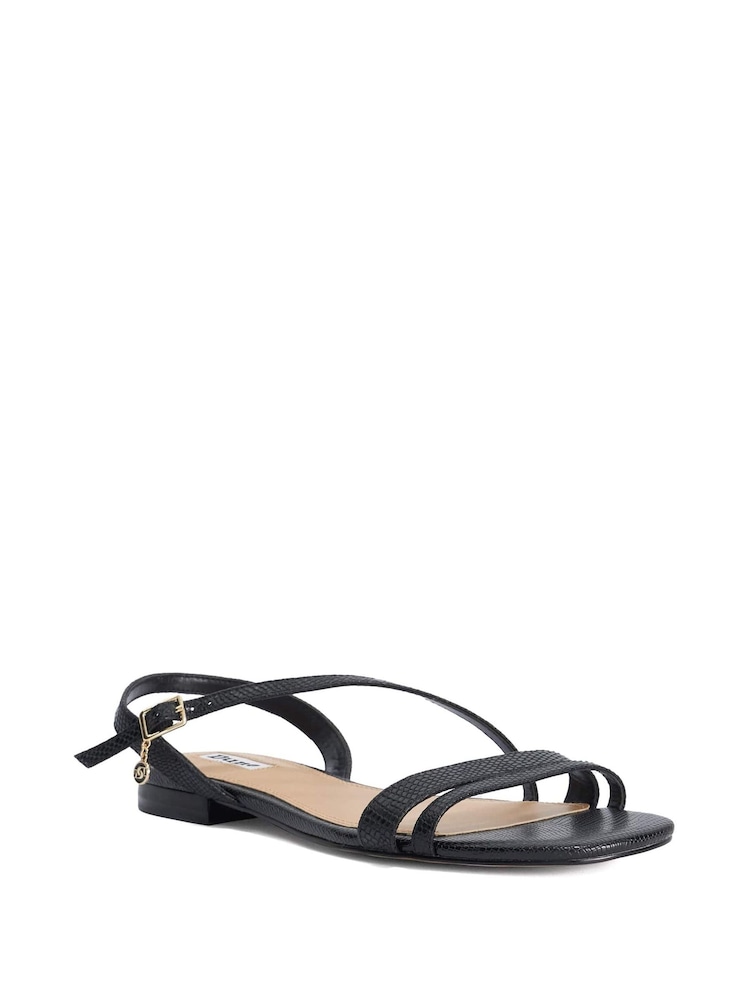 Dune London Black Levon Casual Sandals - Image 1 of 5 Dune London Black Levon Casual Sandals - Image 1 of 5