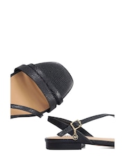 Dune London Black Levon Casual Sandals - Image 5 of 5