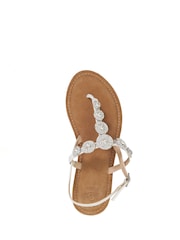 Dune London White Liana Casual Sandals - Image 4 of 5
