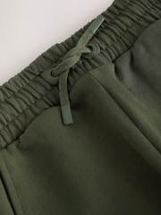 smALLSAINTS Dark Green Underground Straight Cuffed Cotton Joggers - Image 3 of 6