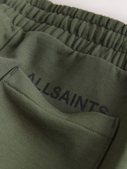 smALLSAINTS Dark Green Underground Straight Cuffed Cotton Joggers - Image 4 of 6
