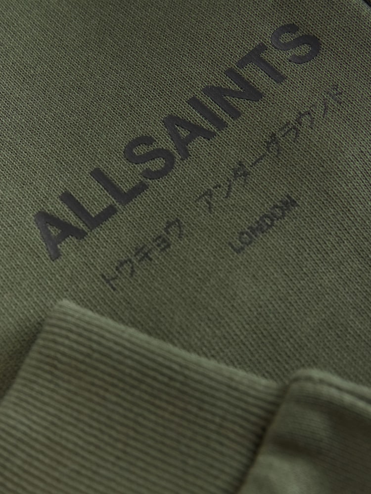smALLSAINTS Dark Green Underground Straight Cuffed Cotton Joggers - Image 6 of 6 smALLSAINTS Dark Green Underground Straight Cuffed Cotton Joggers - Image 6 of 6