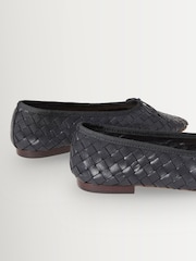 Loeffler Randall Black Landry Woven Shoes - Image 7 of 7