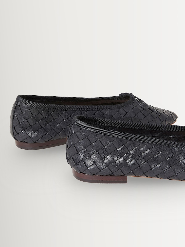 Loeffler Randall Black Landry Woven Shoes - Image 7 of 7 Loeffler Randall Black Landry Woven Shoes - Image 7 of 7