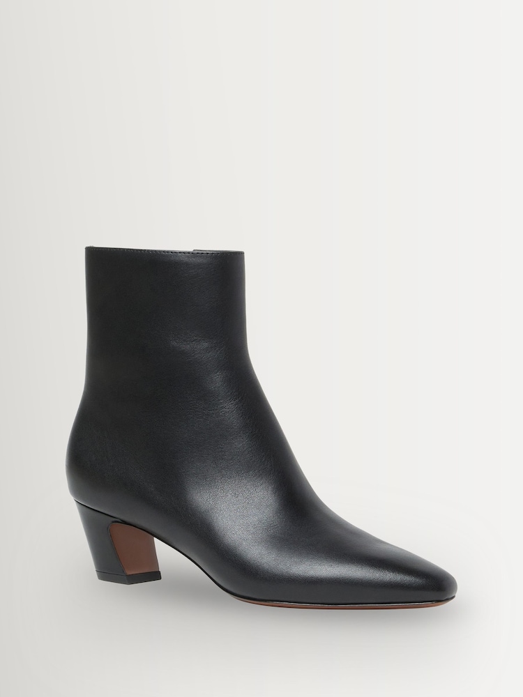 Loeffler Randall Black Harper Kicked Heel Ankle Boots - Image 2 of 5