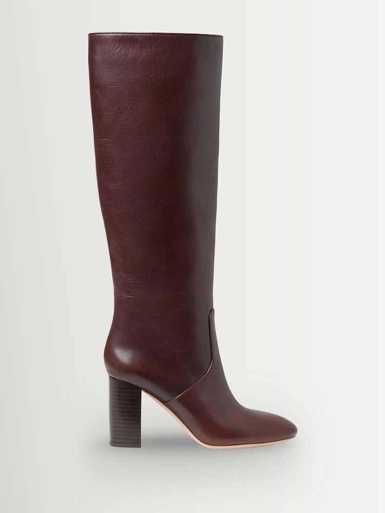 Loeffler Randall Brown Goldy Tall Boots - Image 2 of 6 Loeffler Randall Brown Goldy Tall Boots - Image 2 of 6