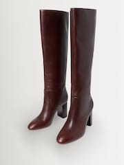 Loeffler Randall Brown Goldy Tall Boots - Image 5 of 6