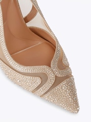 Carvela Gold Fantastico Court Shoes - Image 5 of 5