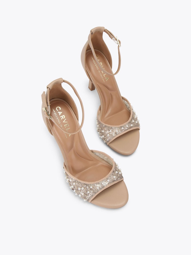 Carvela Pink Corletta Sandals - Image 2 of 4