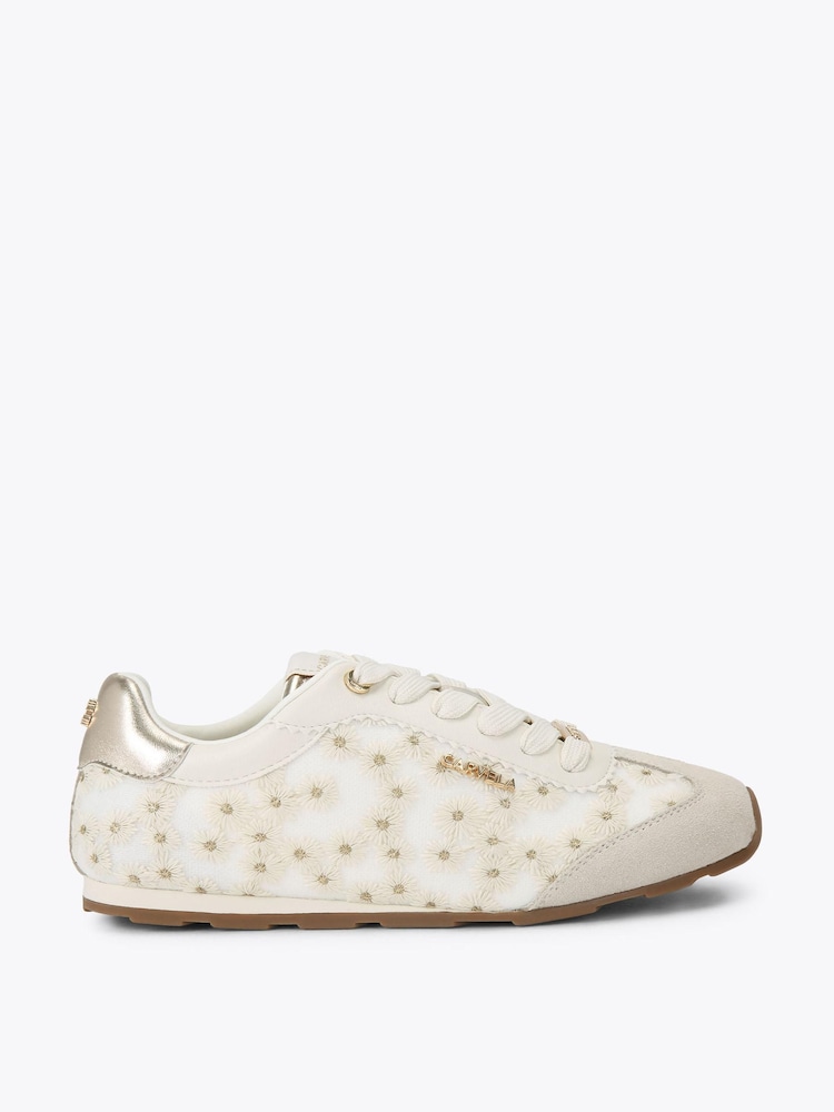 Carvela White Tivoli Daisy Trainers - Image 1 of 4