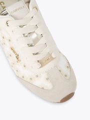 Carvela White Tivoli Daisy Trainers - Image 5 of 5
