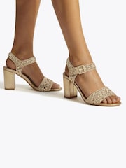 Carvela Gold Sadie 2 Flip Flop Sandals - Image 5 of 5