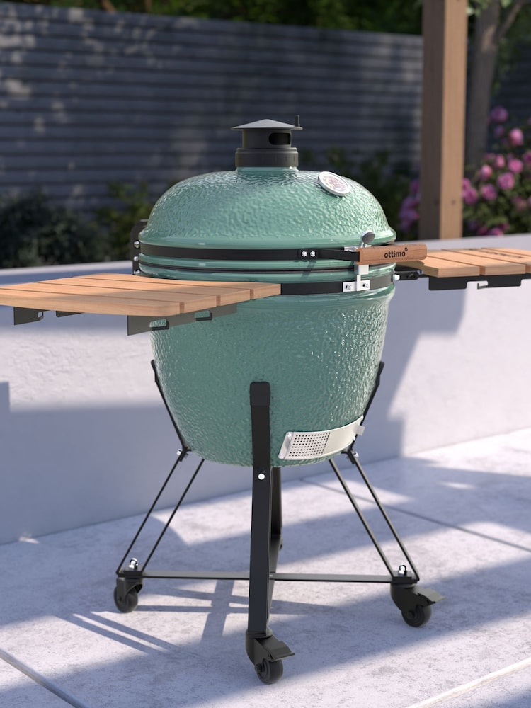 Ottimo Searsmith Green 24 Inch Kamado BBQ - Image 1 of 6
